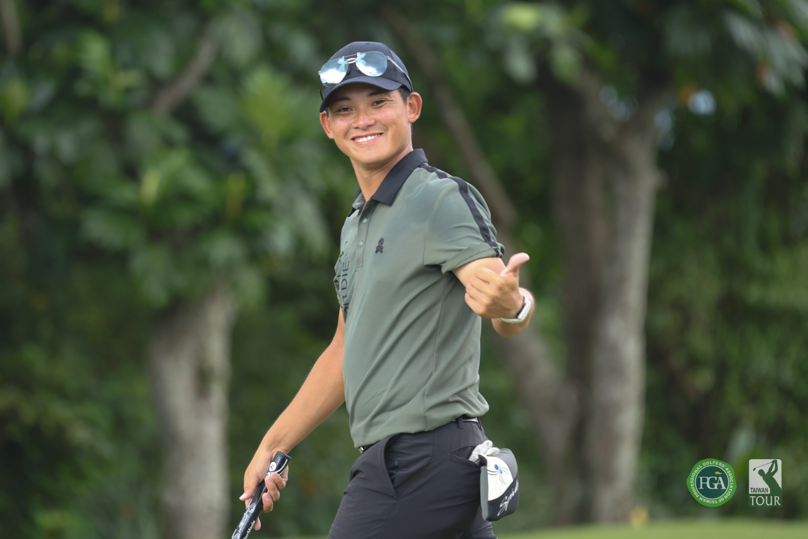 王璽安第一回合以67桿(-5)暫並列第二(TPGA_林聖凱攝)