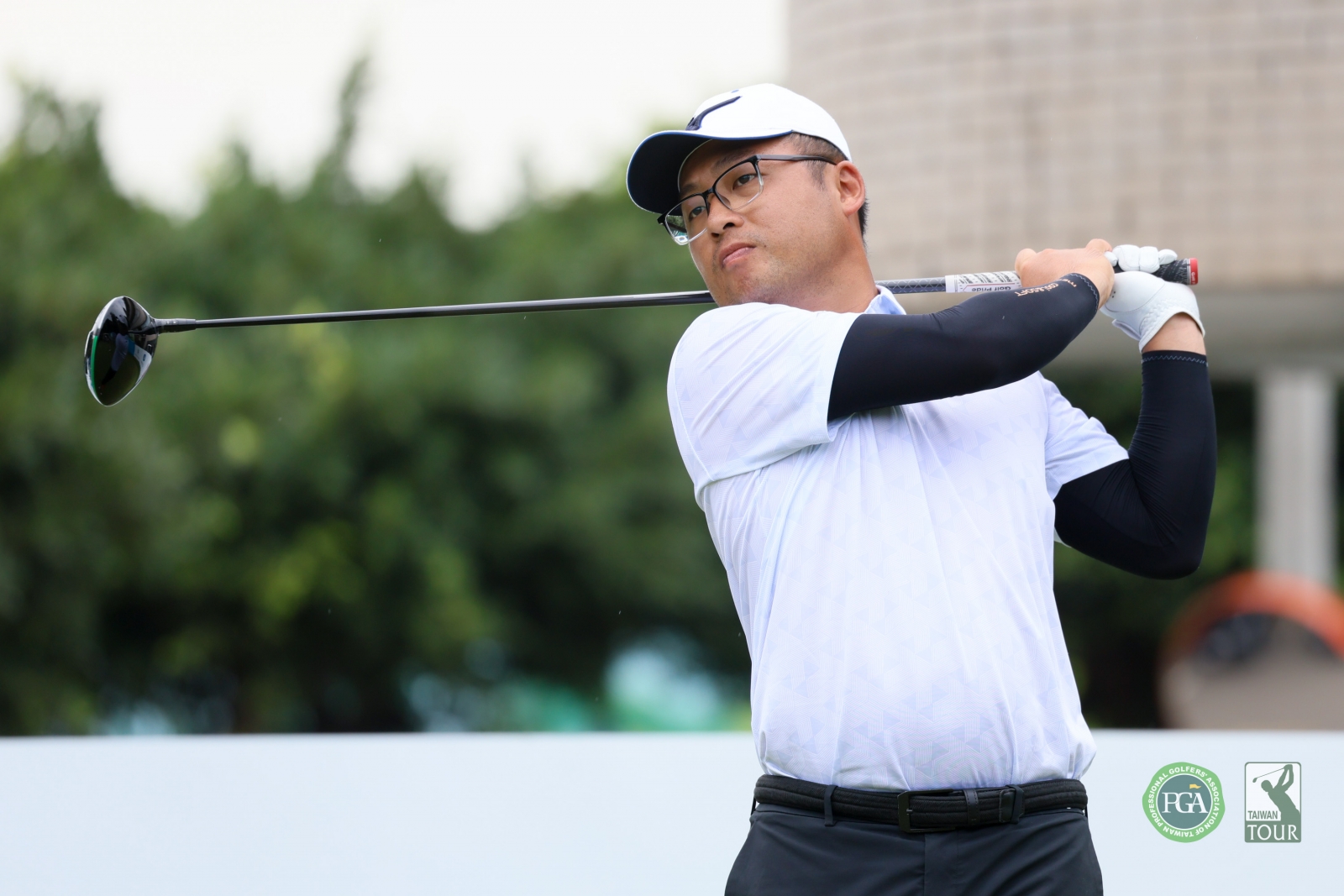 劉嚴鴻以64桿(-8)暫居第二(TPGA_林聖凱攝影)