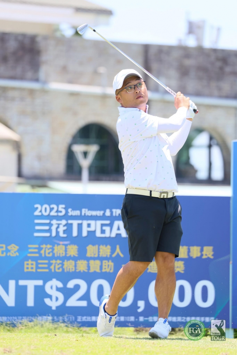 劉嚴鴻70桿以(-2)暫並列第四(TPGA_林聖凱攝影) 