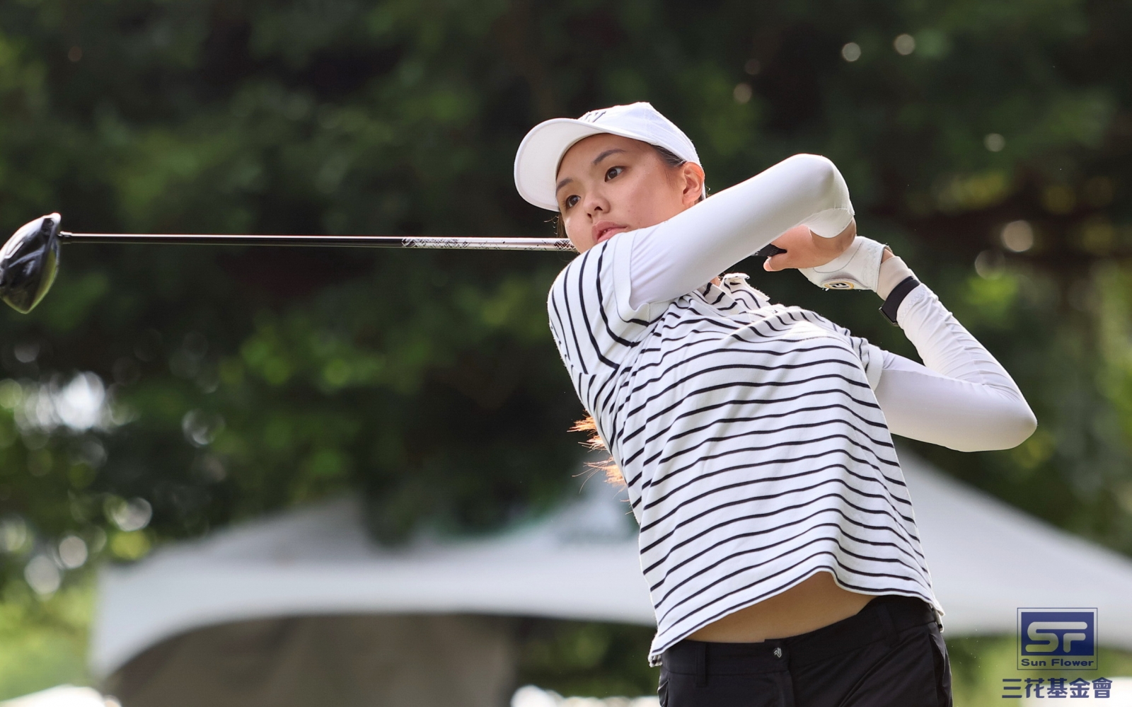 第一回合女子組陳品睎74桿(+2)暫並列第二(鍾豐榮攝影)
