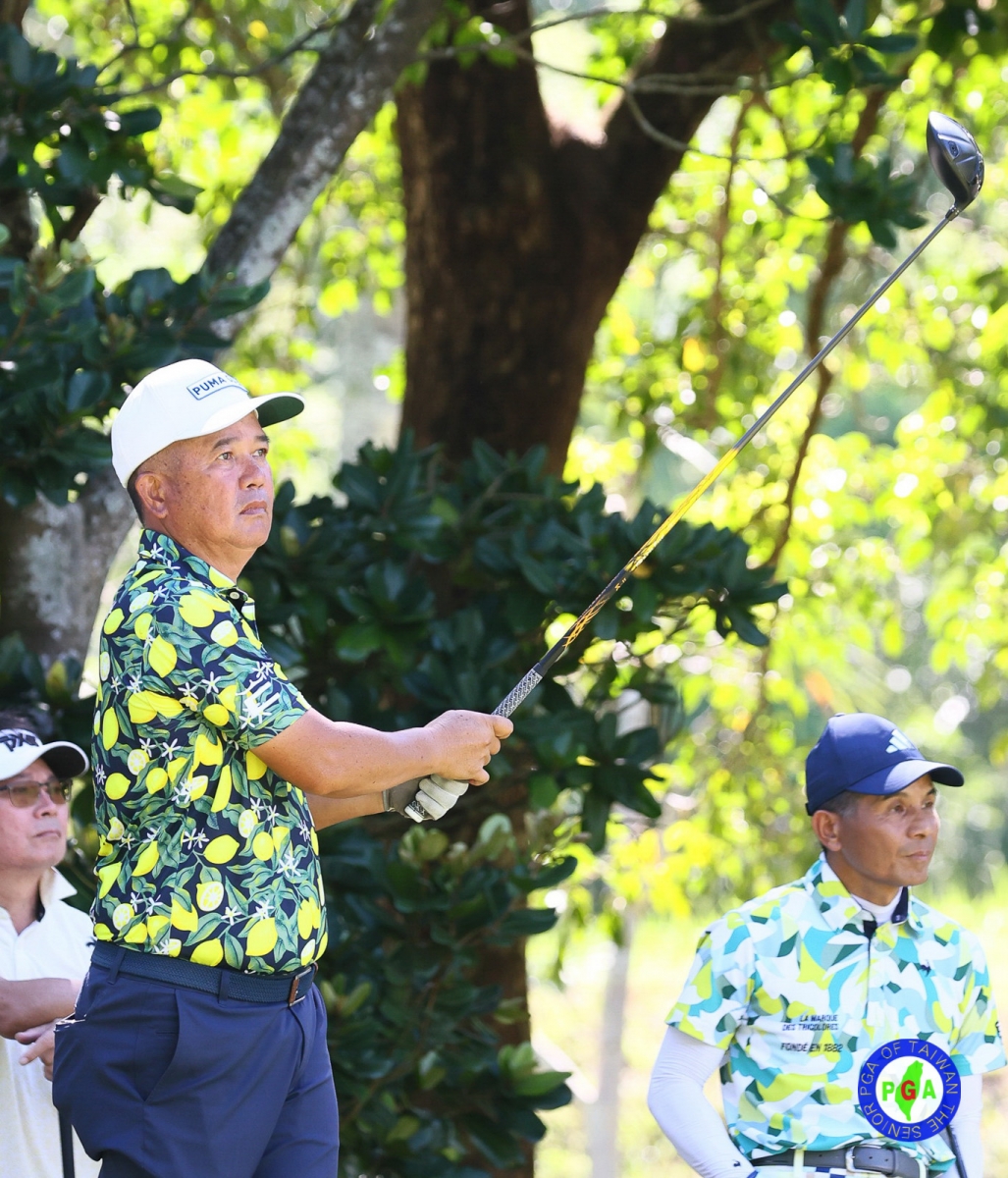 第一回合長春組徐國雄66桿,以(-6)暫並列第二(鍾豐榮攝影)