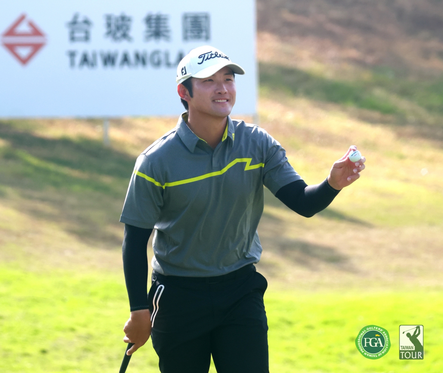 第三回合台灣選手劉永華69桿，三天以(-9)暫並列第六(鍾豐榮攝影)