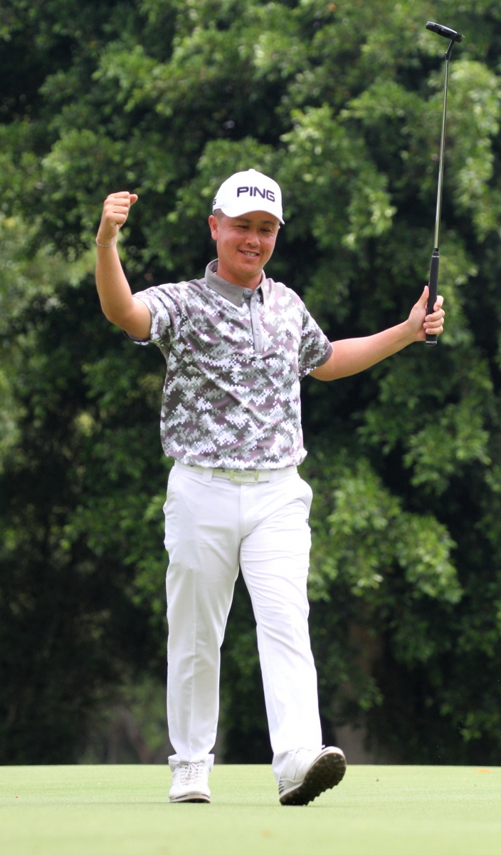 第二回合宋孟璋73.63以(-7)暫並列第二(鍾豐榮攝影)