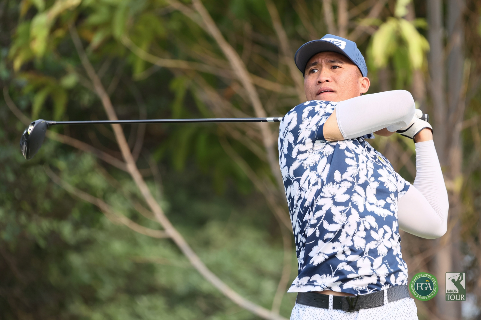 謝繼賢以-12(67.66)暫列第二(TPGA_林聖凱攝)
