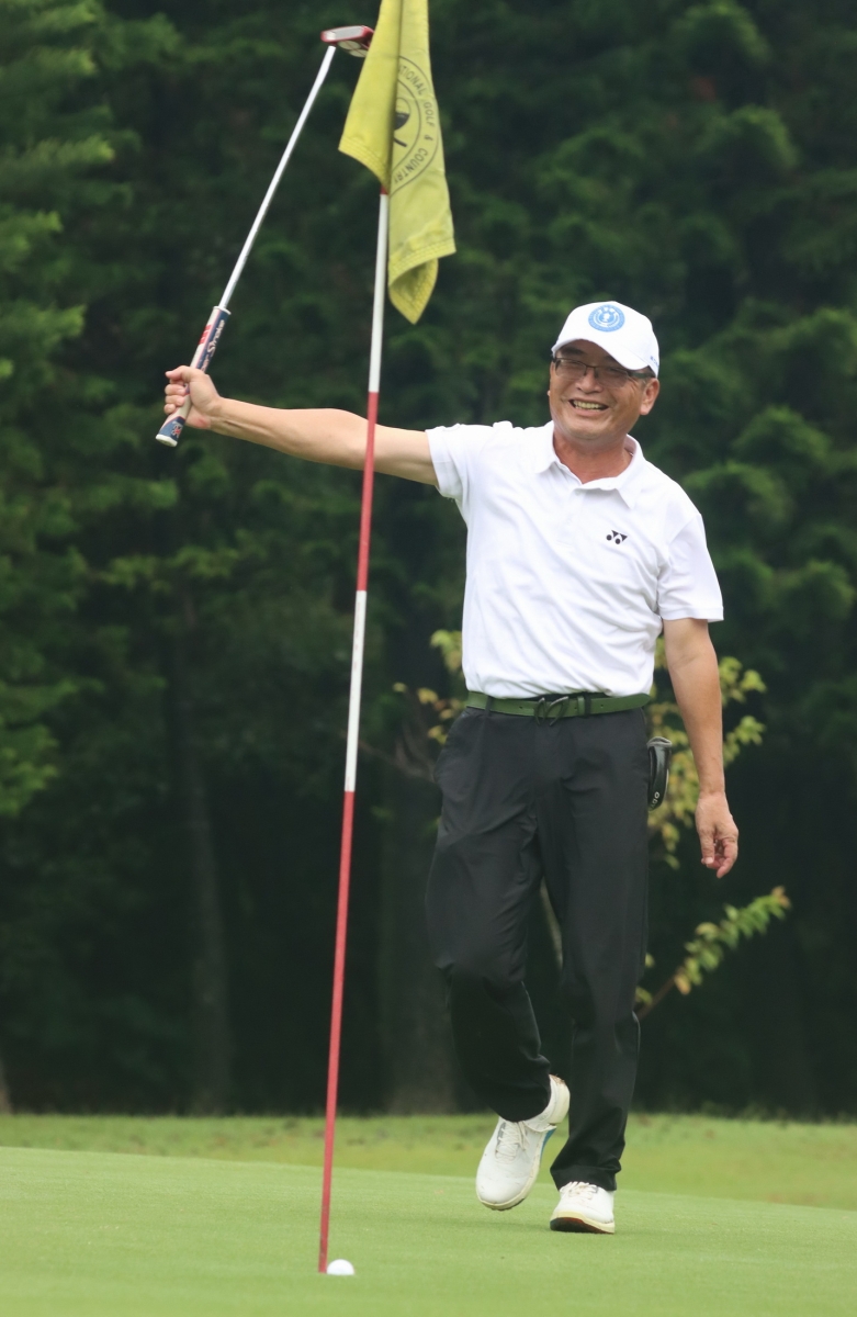 第一回合全國球場李宗和74桿(+2)暫並列第一(鍾豐榮攝影)