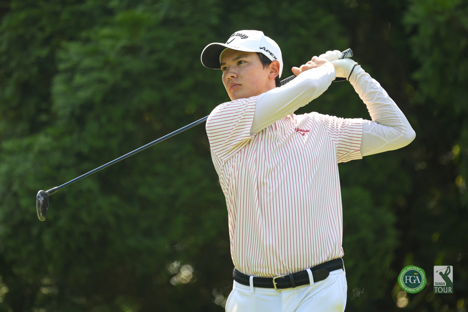 義大利選手加布里埃爾德巴爾巴第一回合以69桿(-3)暫並列第四(TPGA_林聖凱攝)