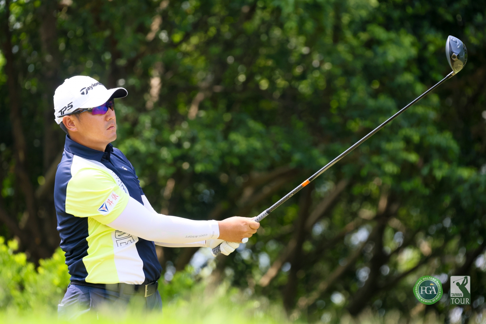 葉昱辰以兩回合總桿139桿(-5)暫並列第二(TPGA_林聖凱攝影)
