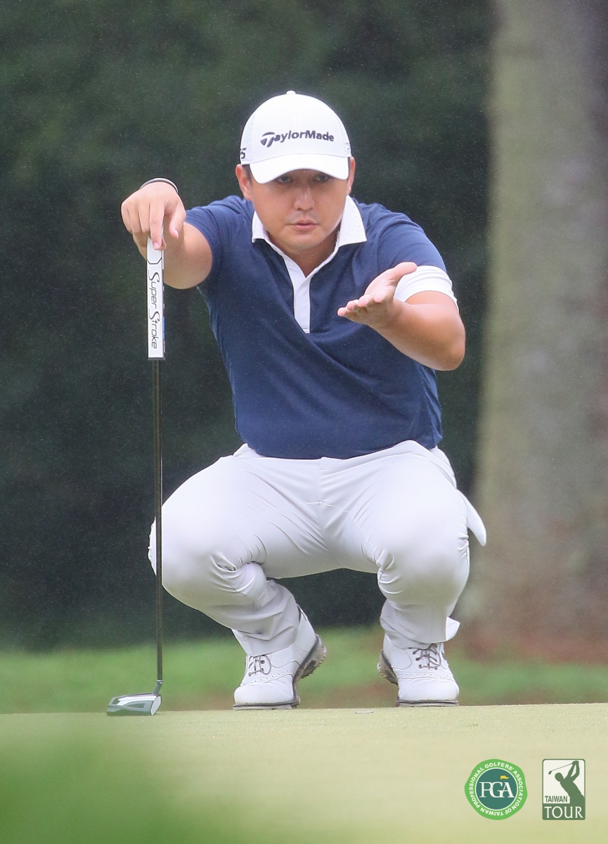 葉昱辰第一回合70桿(-2)，暫並列第二。(TPGA提供_葉勇宏攝)
