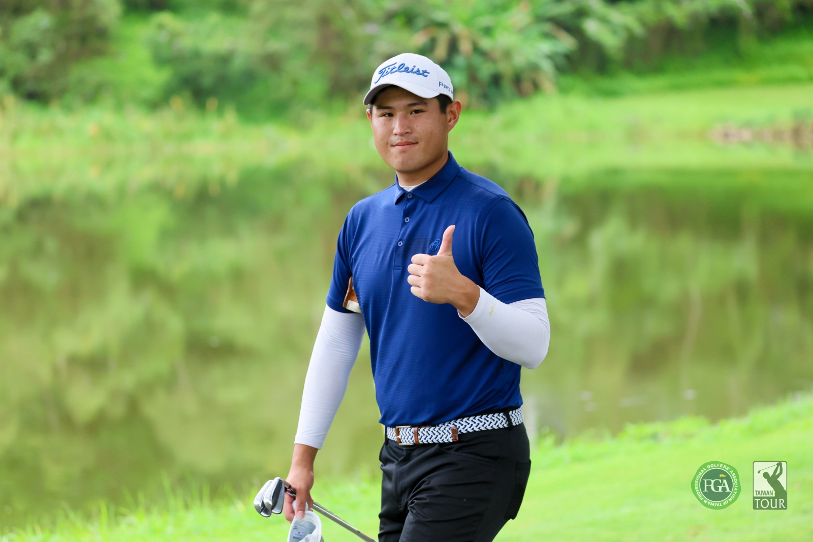 蔡凱任以66桿(-6)暫並列第二(TPGA_林聖凱攝影) 