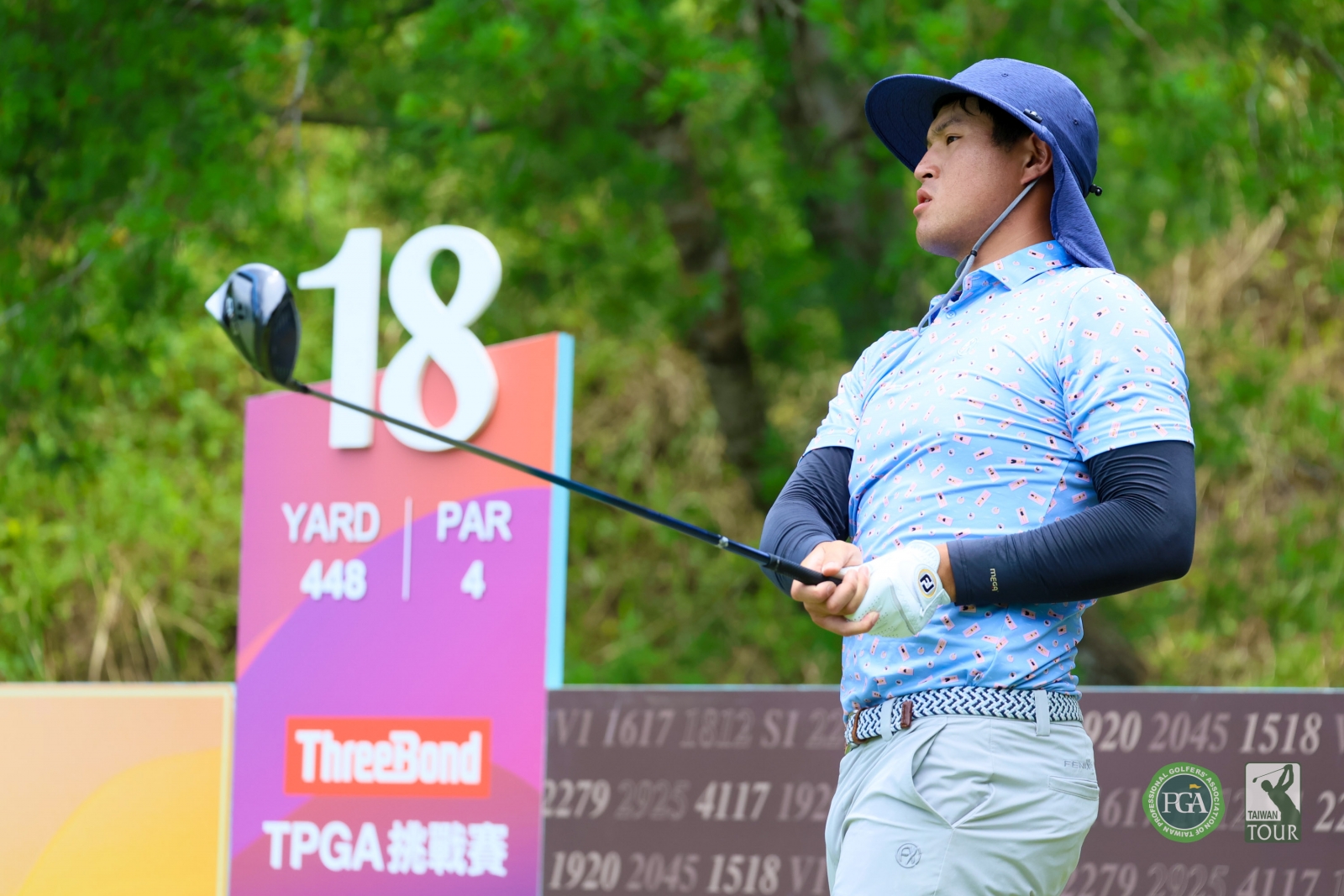 蔡凱任第一回合70桿(-2)暫並列第四(TPGA_林聖凱攝影)