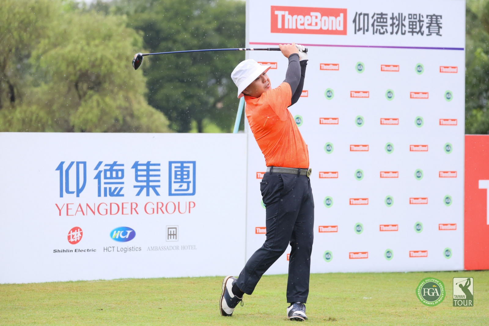 蔡辰鍇首回合以69桿(-3)暫並列第三(TPGA_林聖凱攝影)