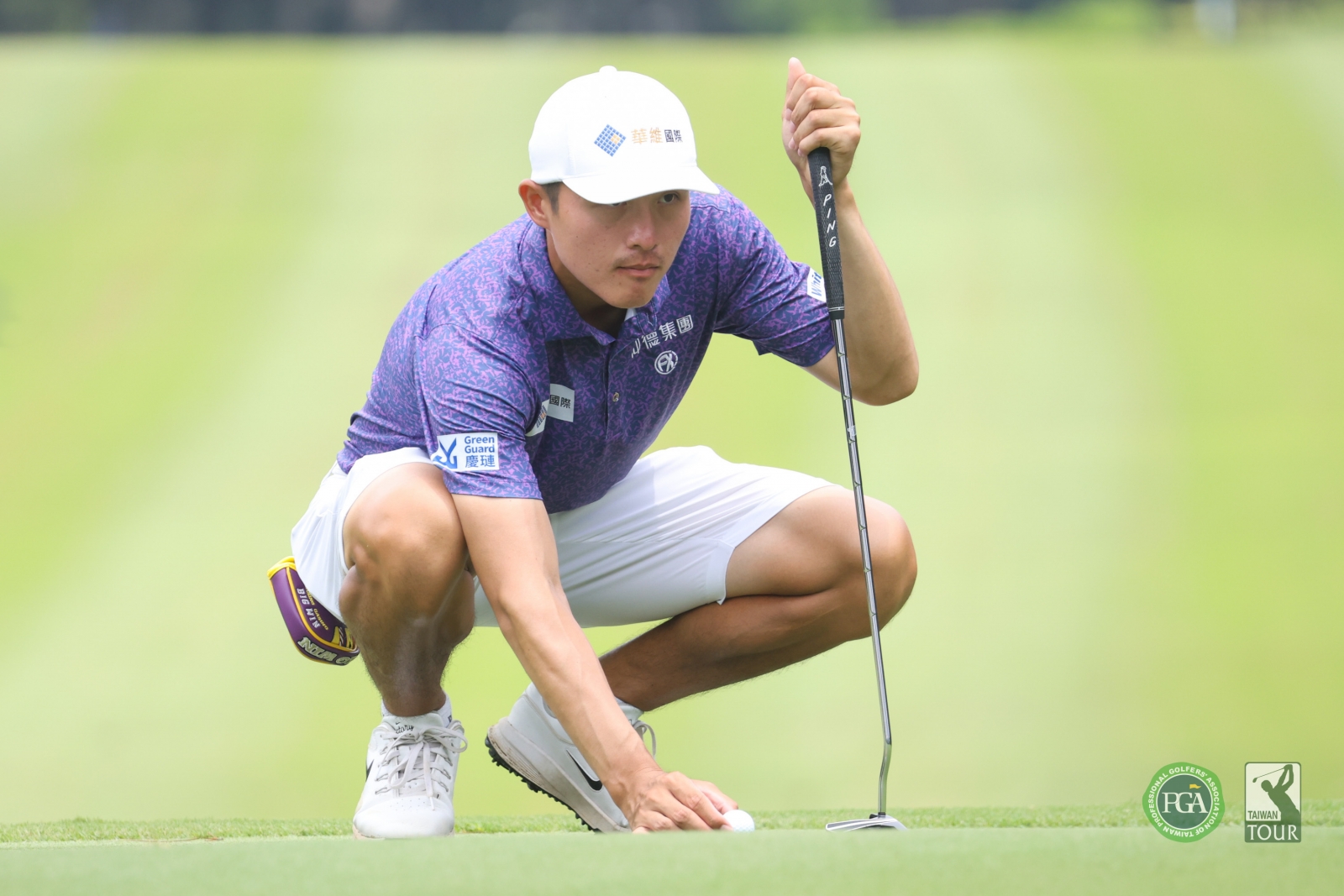 蘇晉弘以三回合總桿207桿(-9)暫列第二(TPGA_林聖凱攝)