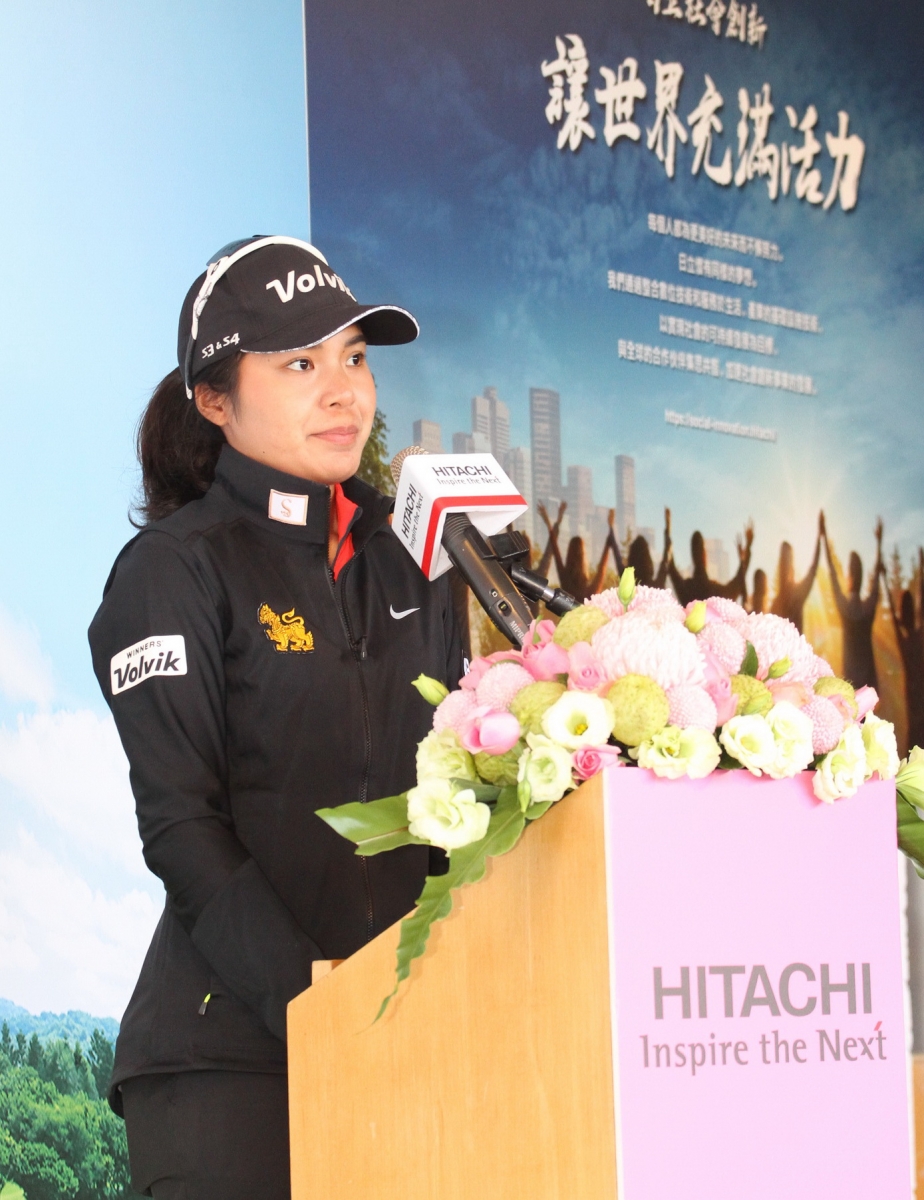 尋求衛冕的泰國球員帕琳達感謝日立持續舉辦賽事，提供球員世界規格的競技舞台，她希望所有參賽選手都能夠打出好成績，享受這場比賽。