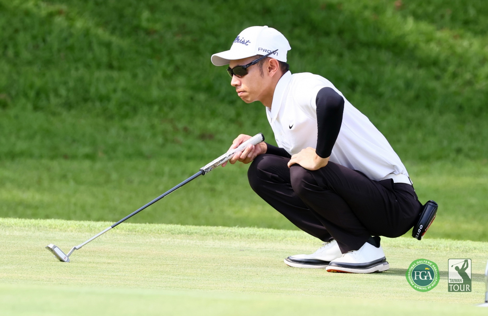 許育誠首回合抓8鳥無柏忌以64桿(-8)暫並列第一(TPGA_鍾豐榮攝影)