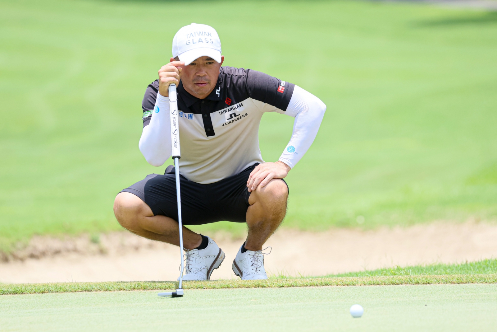 詹世昌以三回合總桿211桿(-5)暫並列第二(TPGA_林聖凱攝影)