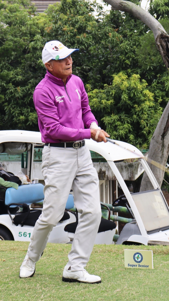 謝敏男打出77桿居超長領先