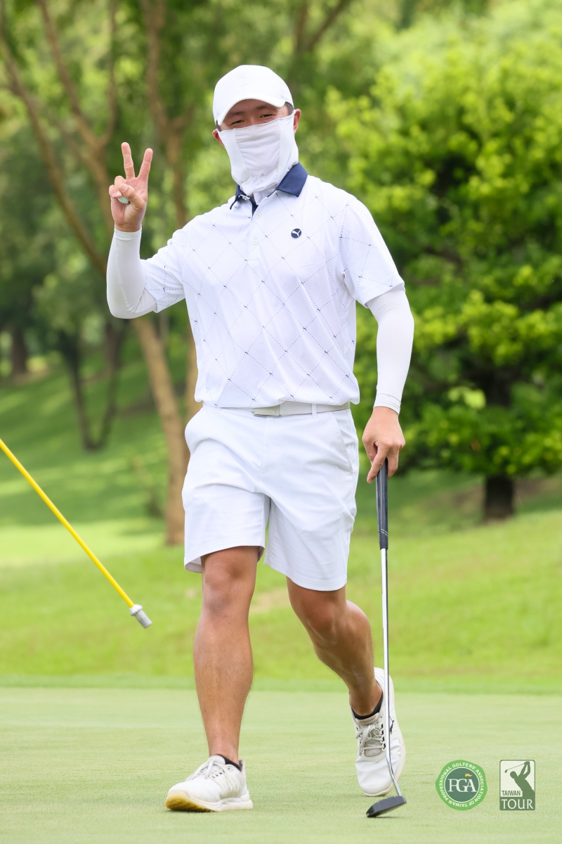 謝旻軒首回合以70桿(-2)暫並列第三(TPGA_林聖凱攝影)