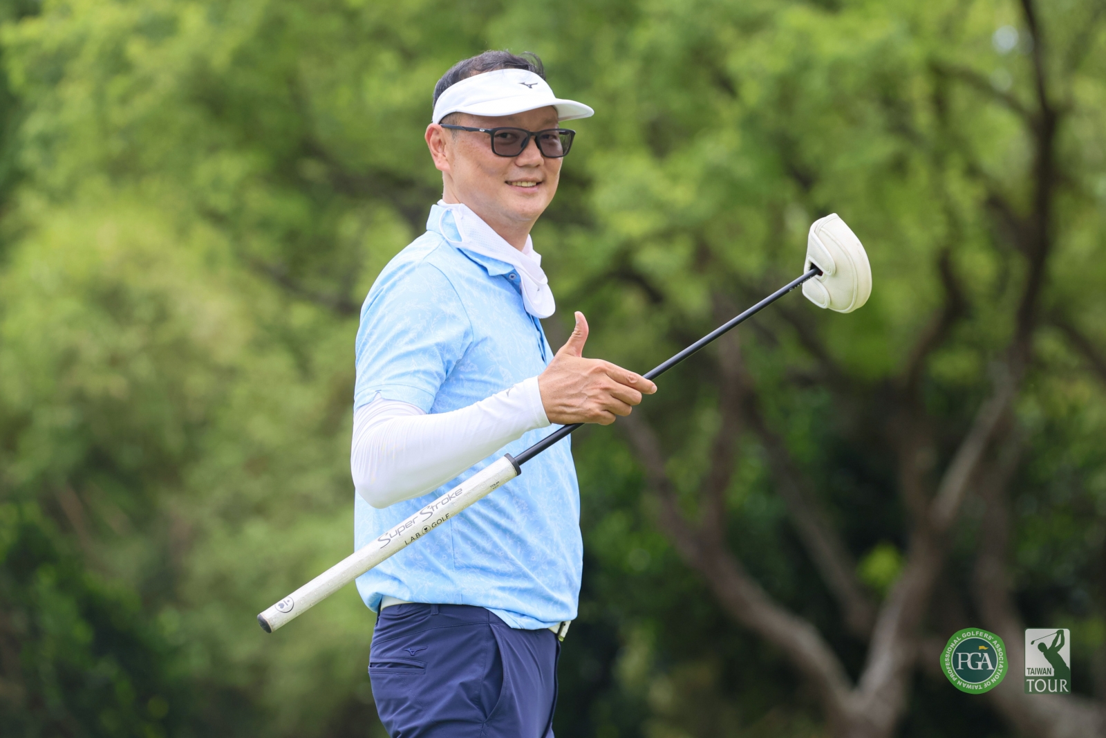謝東宏第一回合以70桿(-2)暫並列第三(TPGA_林聖凱攝影)