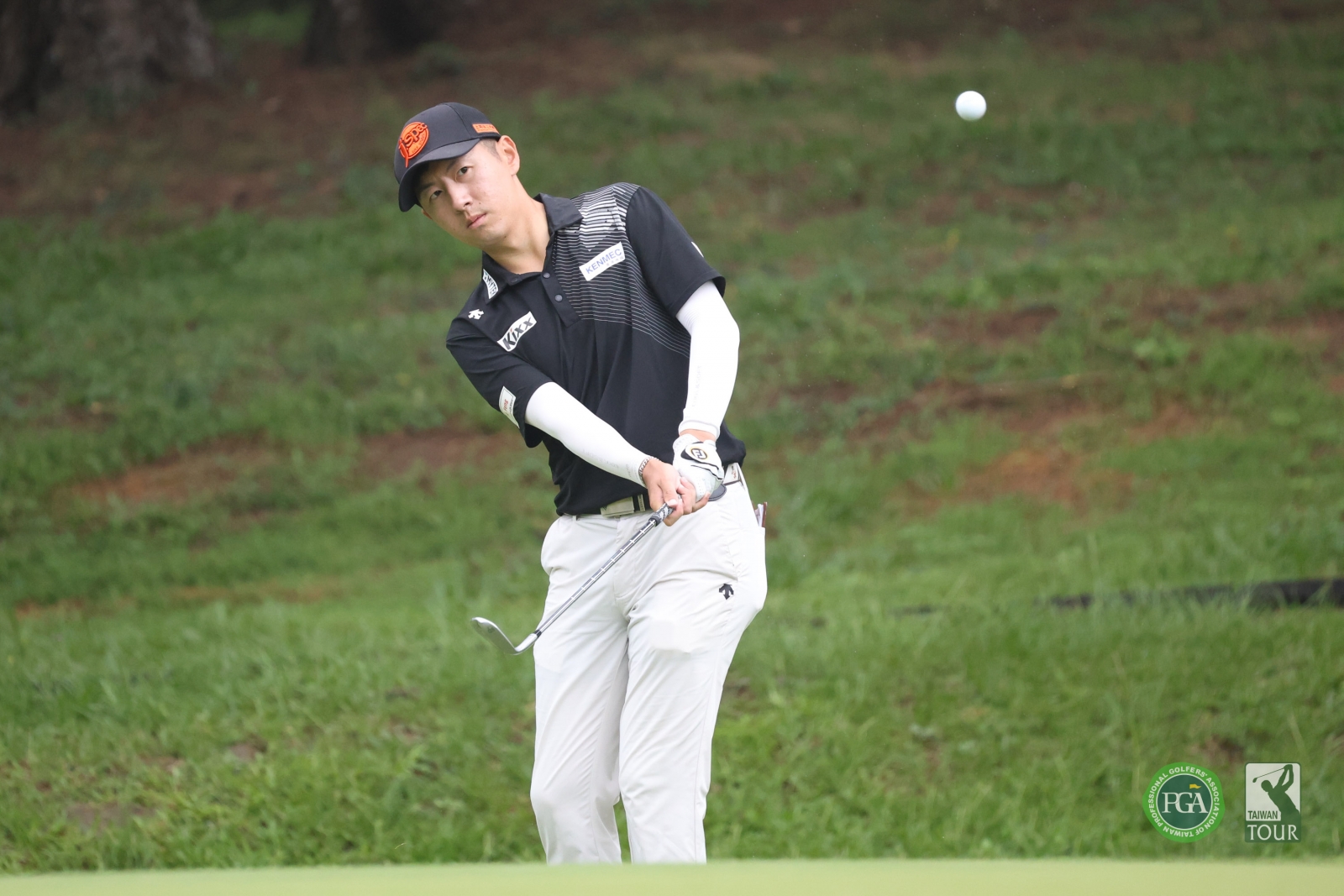 謝霆葳以三回合總桿209桿(-7)暫列第四(TPGA_林聖凱攝)
