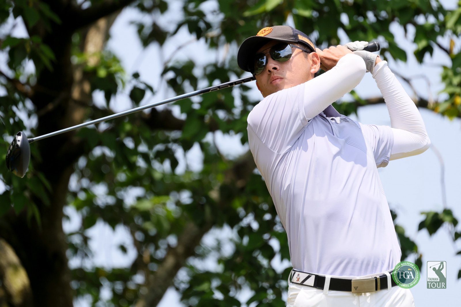謝霆葳以三回合總桿213桿(-3)暫並列第四(TPGA_林聖凱攝影)