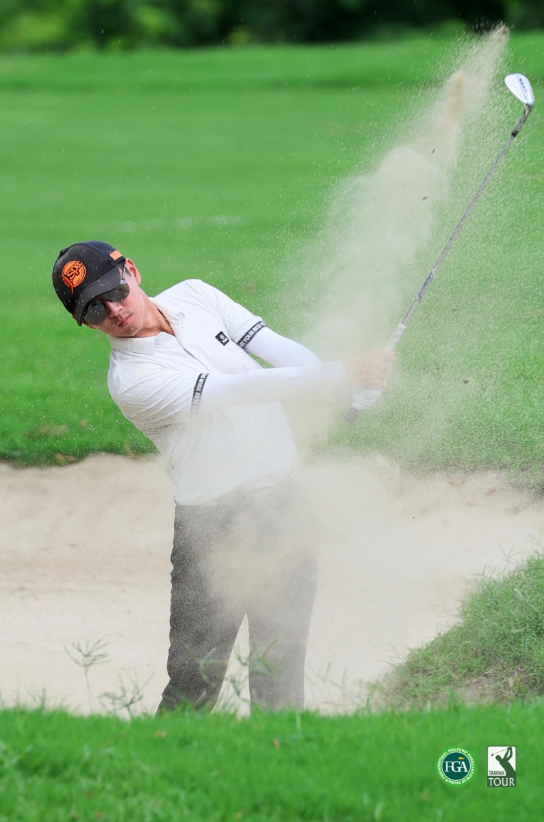 謝霆葳以兩回合總桿139桿(-5)暫並列第一(TPGA_鍾豐榮攝影)