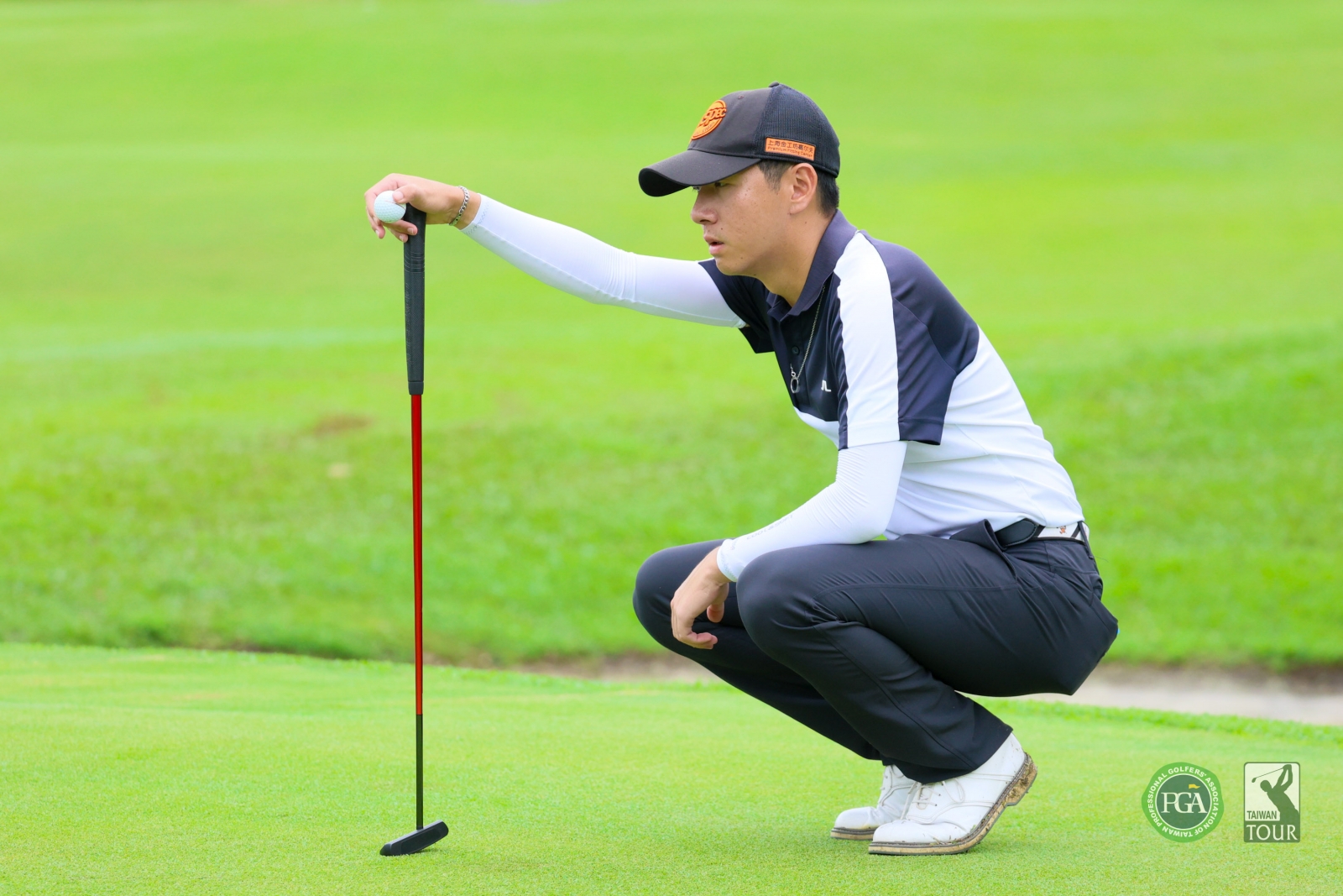 謝霆葳以67桿(-5)暫並列第四(TPGA_林聖凱攝影)