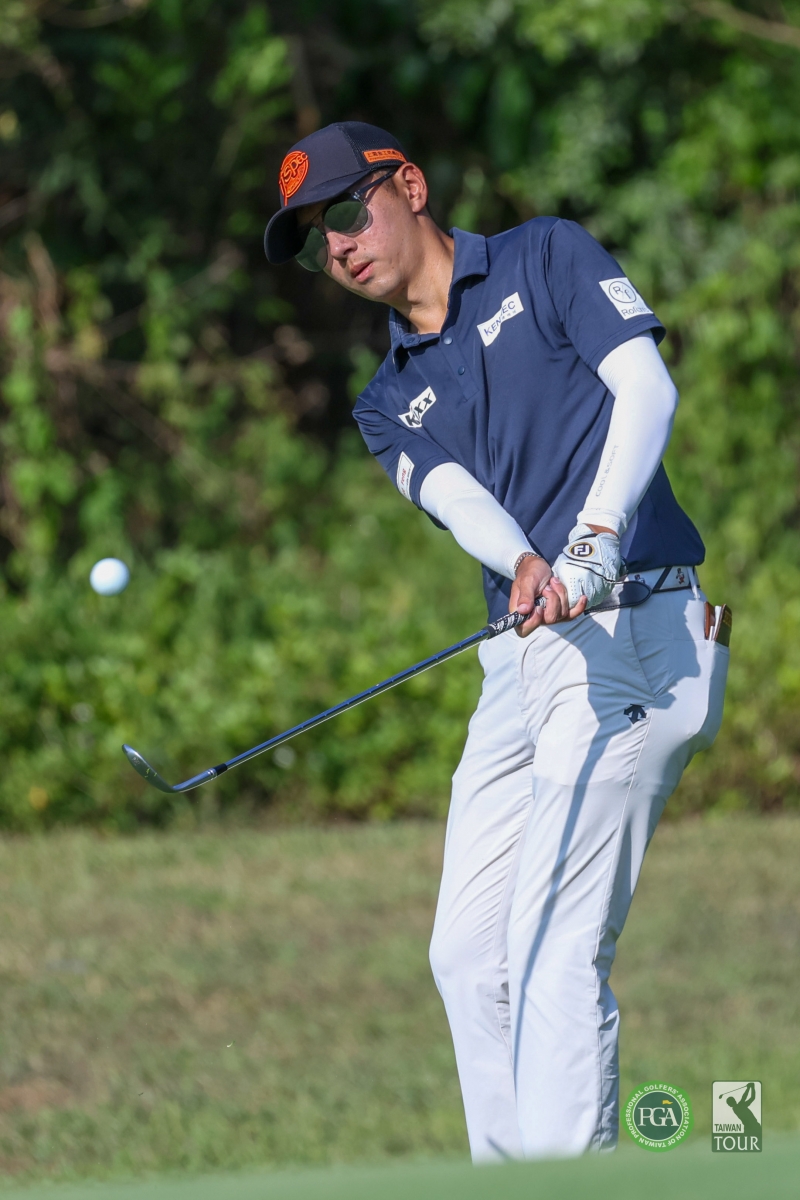 謝霆葳第一回合以67桿(-5)暫並列領先(TPGA_林聖凱攝)