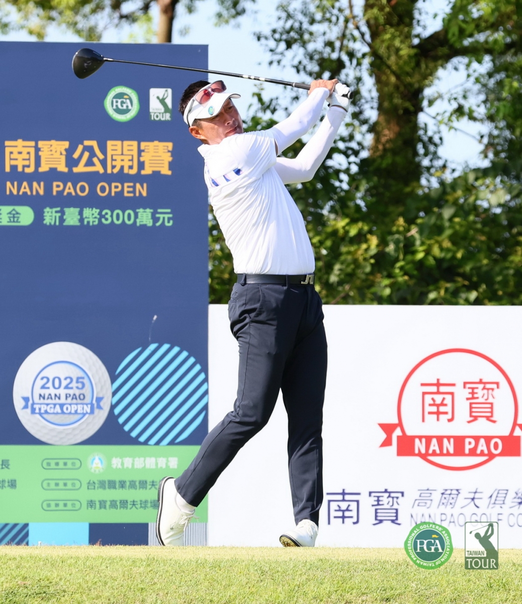 連騼森以兩回合135桿(-9)暫並列第三(TPGA_鍾豐榮攝影)