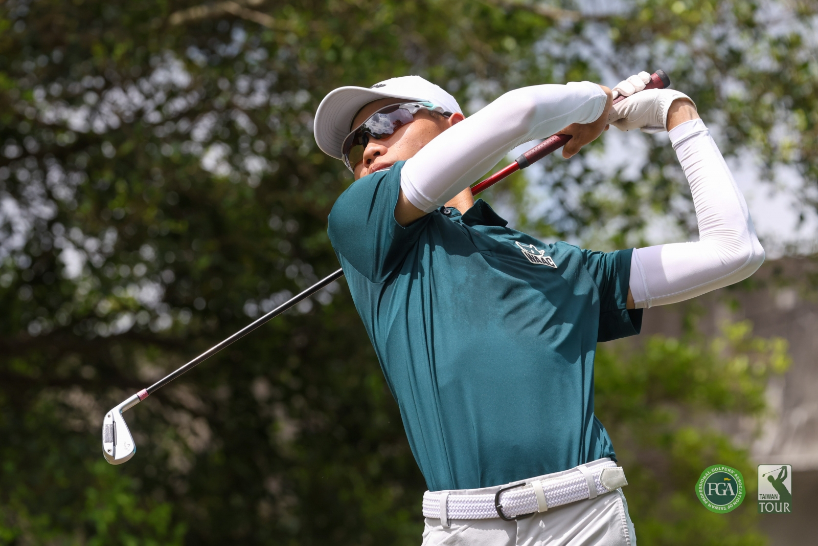 陳佑宇以兩回合總桿130桿(-14)暫並列第一(TPGA_林聖凱攝)