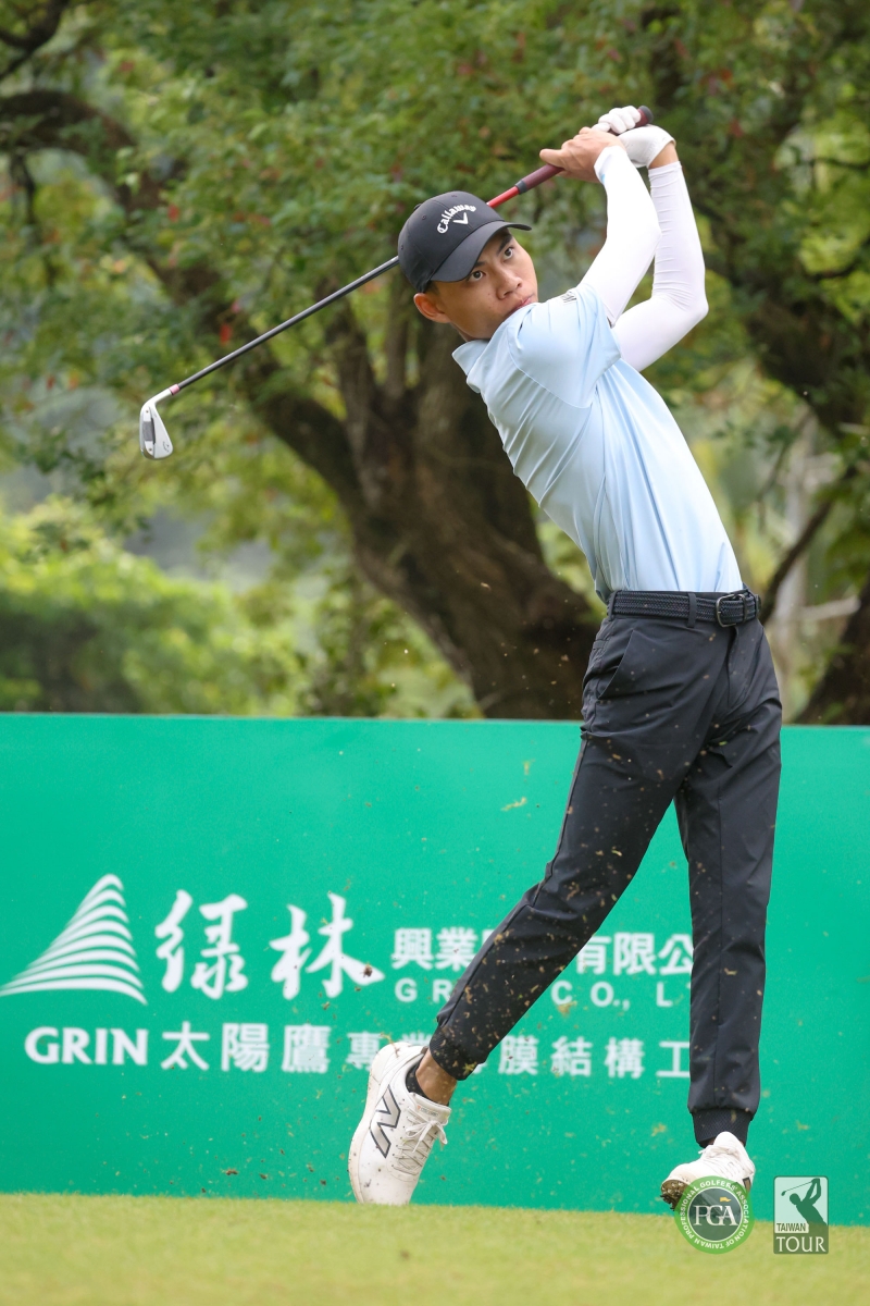 陳佑宇第一回合以66桿(-6)暫並列第四(TPGA_林聖凱攝)