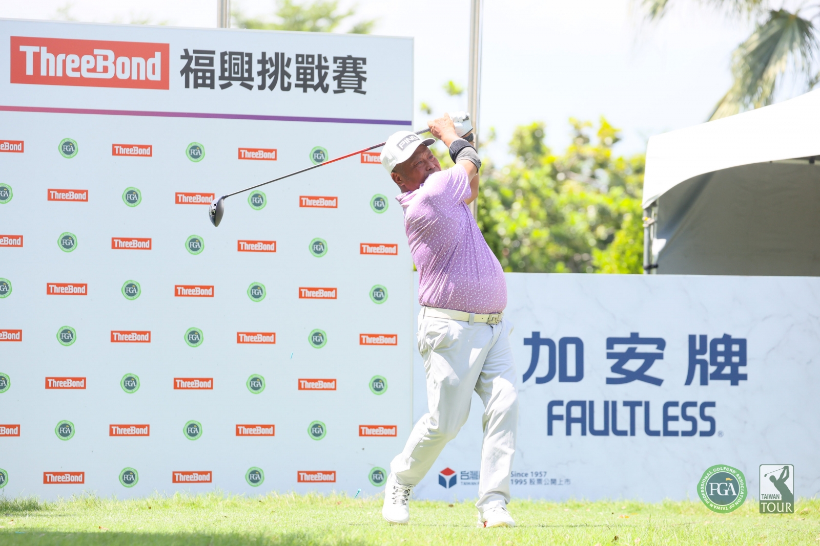 陳元車第一回合以69桿(-3)暫並列第一(TPGA_林聖凱攝影)