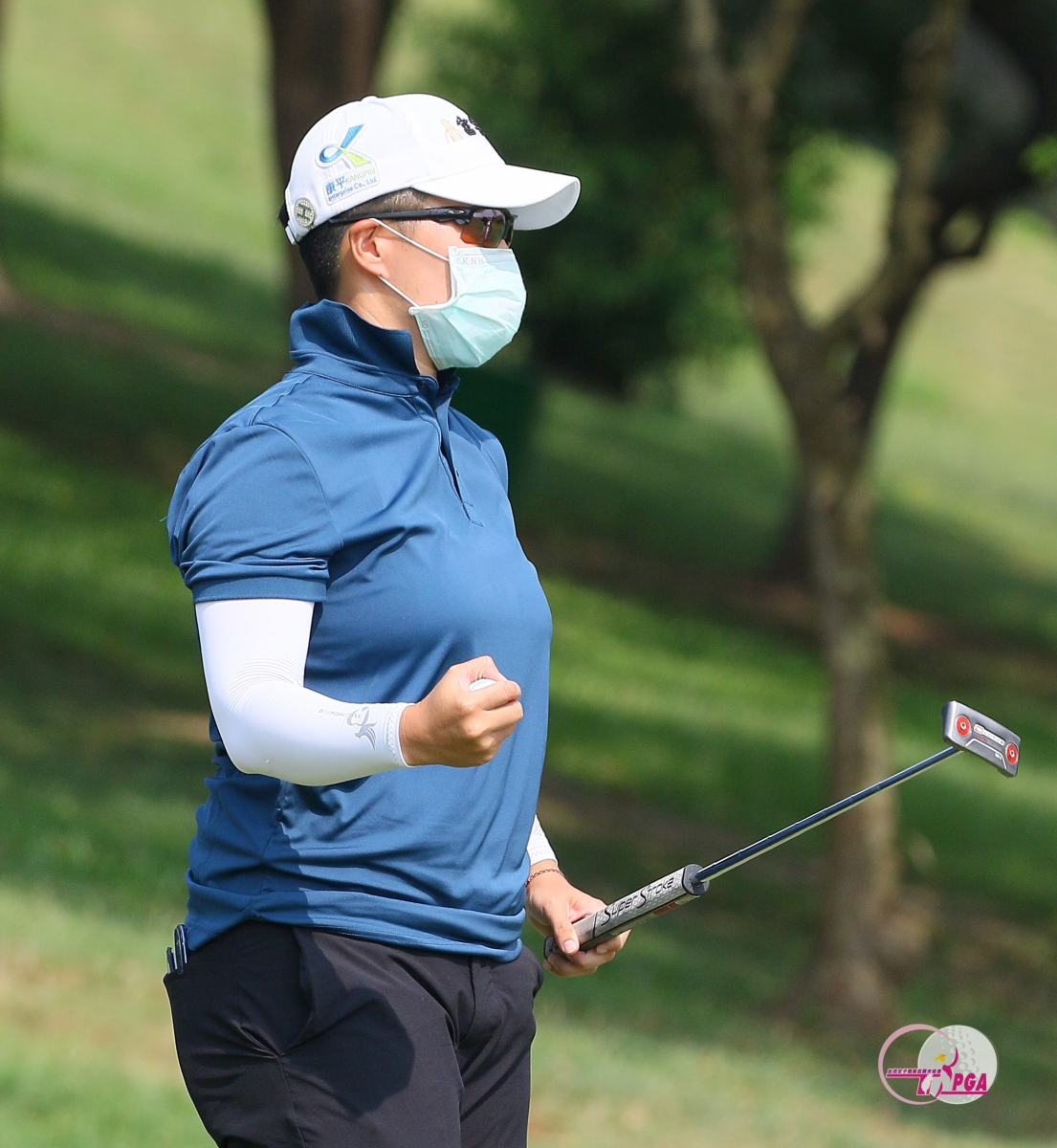 陳子涵兩回合總桿140桿(-4)，暫時並列第四(TLPGA提供_葉勇宏攝影)