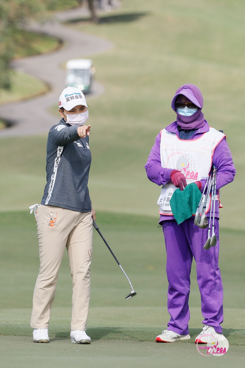 陳宇茹以兩回合總桿150桿(+6)，暫時並列第三(TLPGA提供_葉勇宏攝影)