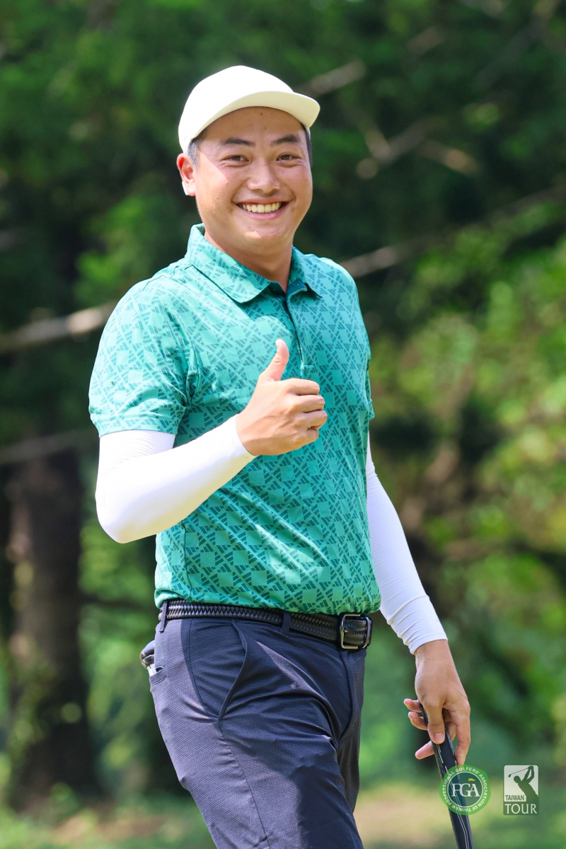 陳裔東第一回合抓6鳥無柏忌以66桿(-6)暫並列第一(TPGA_林聖凱攝影)