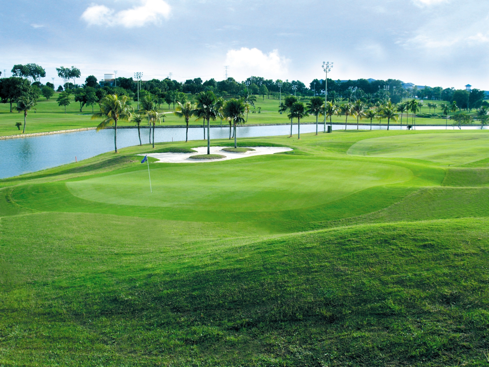 備受觀光客喜愛的吉隆坡Glenmarie高爾夫鄉村俱樂部。