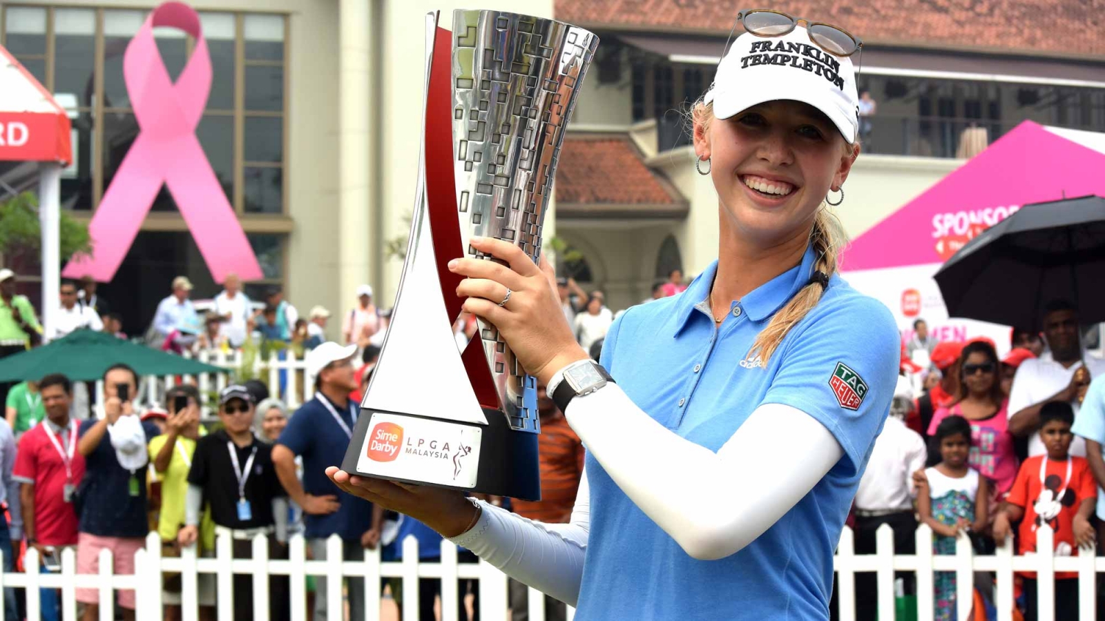 LPGA好手科達(Jessica Korda) 在2015年於吉隆坡TPC West所舉行的LPGA賽事中獲勝。
