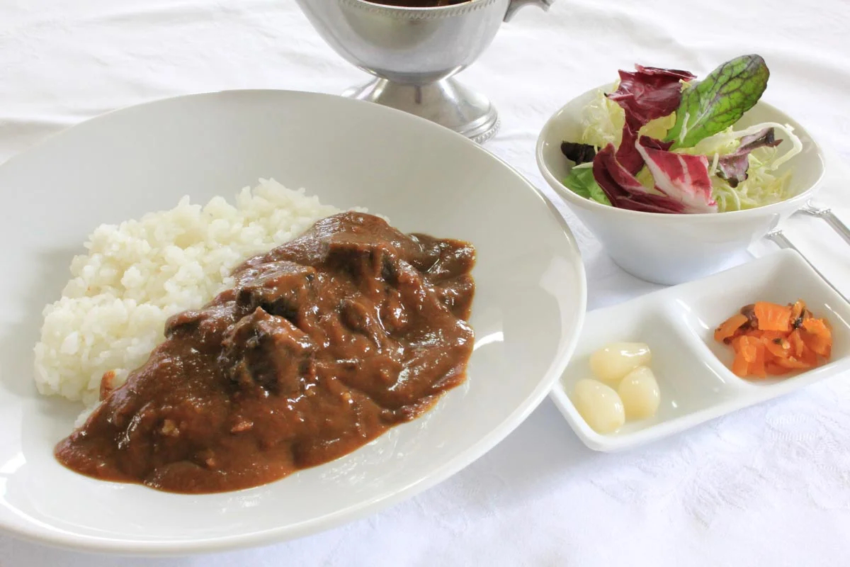 有馬鄉村俱樂部馳名的咖哩飯料理。