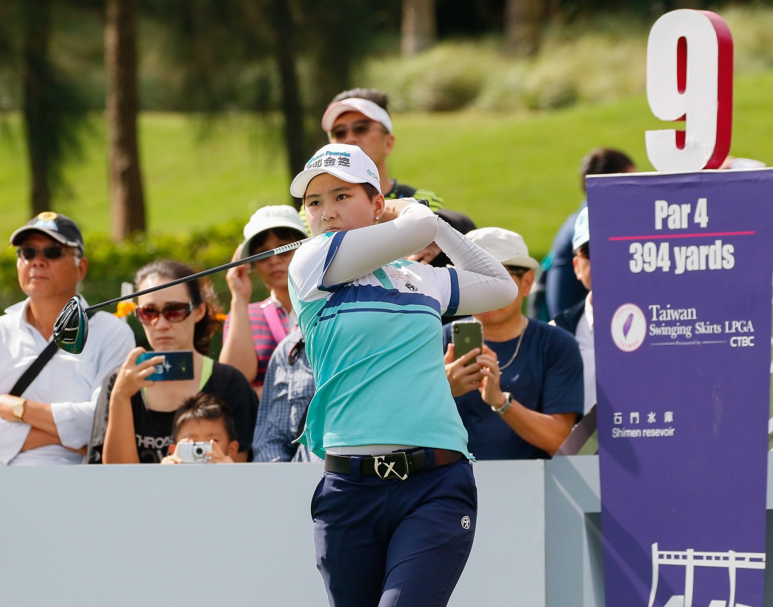 陳宇茹於2019台灣裙襬搖搖LPGA。