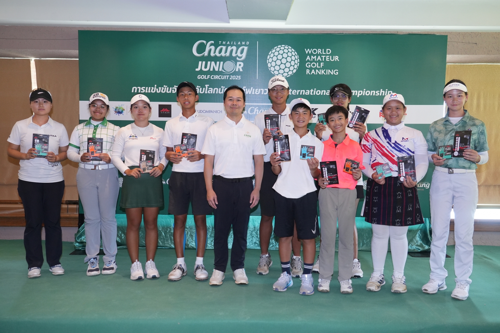 Special Junior組別的田佾弘於頒獎典禮。