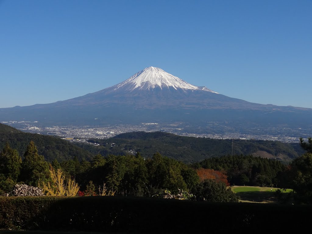 正當富士山的西南方，無論在任何一個角落，都可以輕鬆欣賞富士山的美景。球場的設計深具策略性，Bent果嶺速度快，保養情況良好，難度均在70以下，挑戰過程中充滿樂趣與想像。這裡是日本女子巡迴賽伊藤園一站的創賽場地，名將涂阿玉、黃玥琴都曾在此獲勝。 