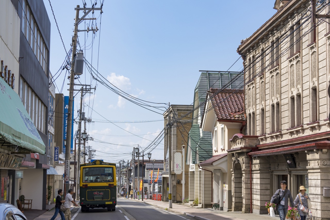 不打球觀光行程 – 會津若松七日町通》100年前「大正浪漫」思古幽情。