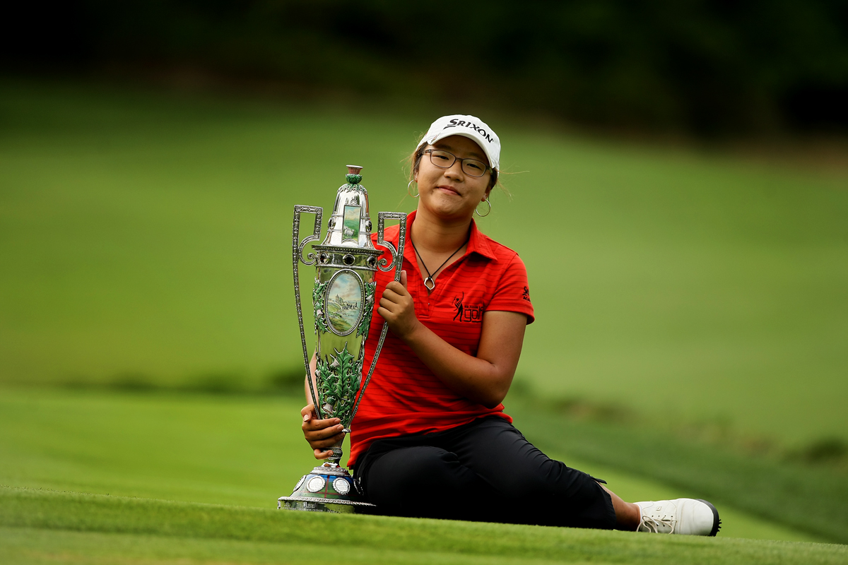 2012年，15歲的高寶璟獲得U.S. Women's Amateur冠軍加冕。