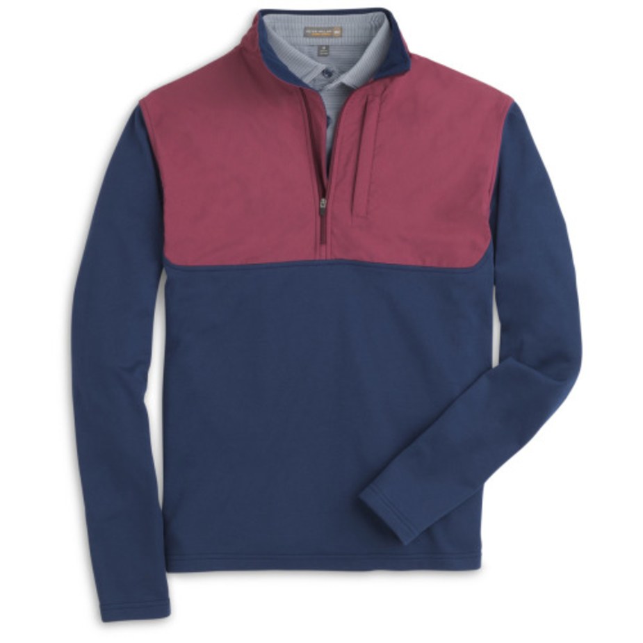 平價款: Peter Millar Cameron hybrid half-zip