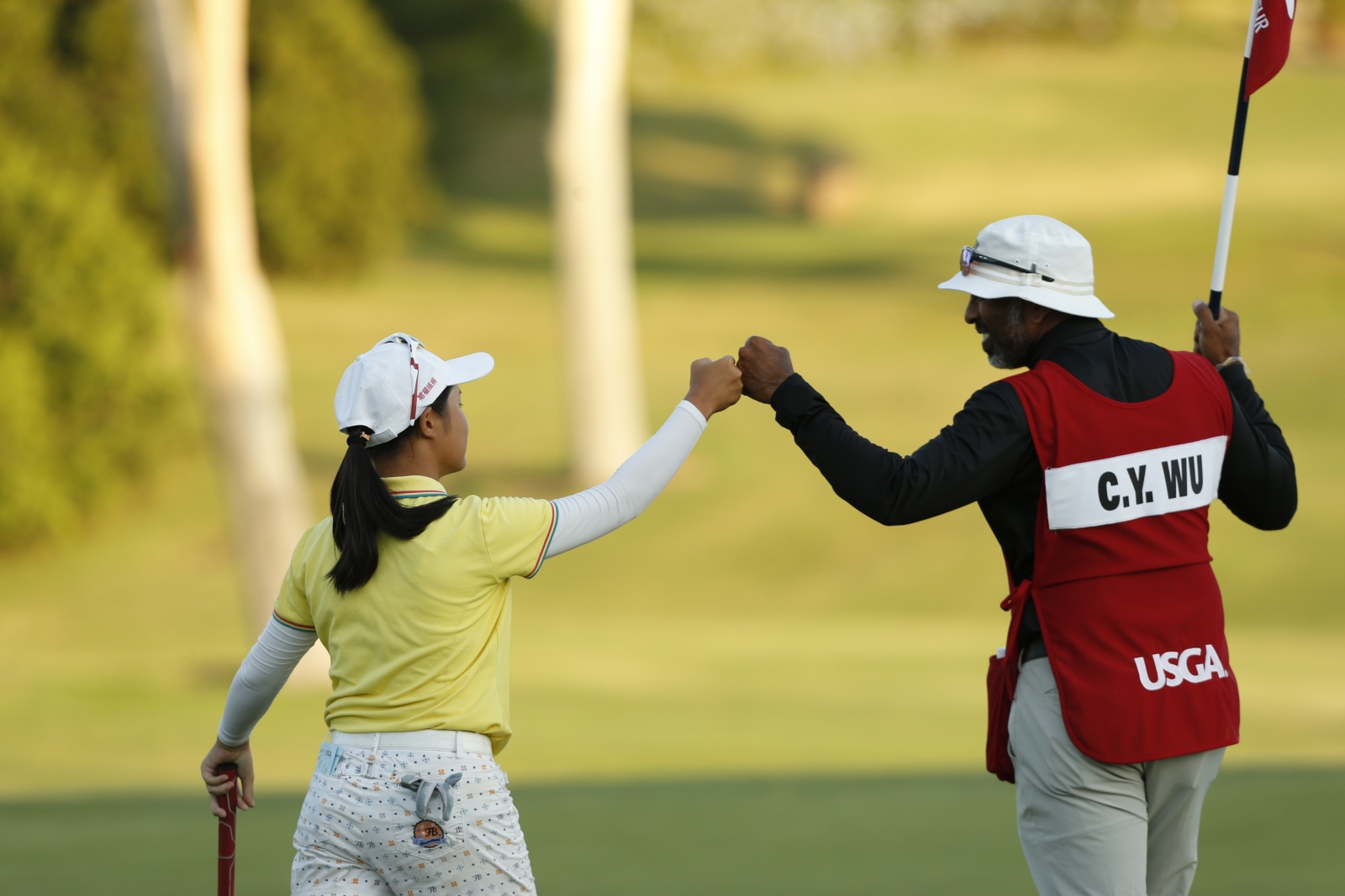 吳佳晏打過美好的一戰。(Copyright USGA/Steven Gibbons)