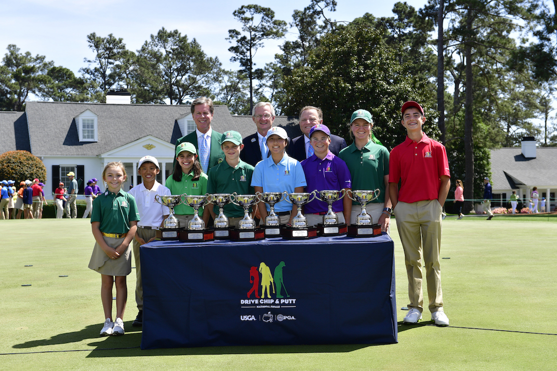 第六屆開球切擊推桿錦標賽（Drive, Chip & Putt Championship）全國總決賽。四個男孩和四個女孩共8位高爾夫球手被加冕了冠軍榮耀，他們分別是7-9 歲男子組車泰冠（Taighan Chea）和女子組埃拉-瓊-漢娜特（Ella June Hannant）；10-11歲男子組迪普-普賴斯（Tip Price）和女子組凡妮莎-博羅維洛斯（Vanessa Borovilos）；12-13歲男子組 PJ-梅班克（PJ Maybank）和女子組薩拉-艾莫（Sara Im）；14-15歲男子組布蘭登-瓦爾德（Brendan Valde）和女子組凱瑟琳-舒斯特（Katherine Schuster）。
