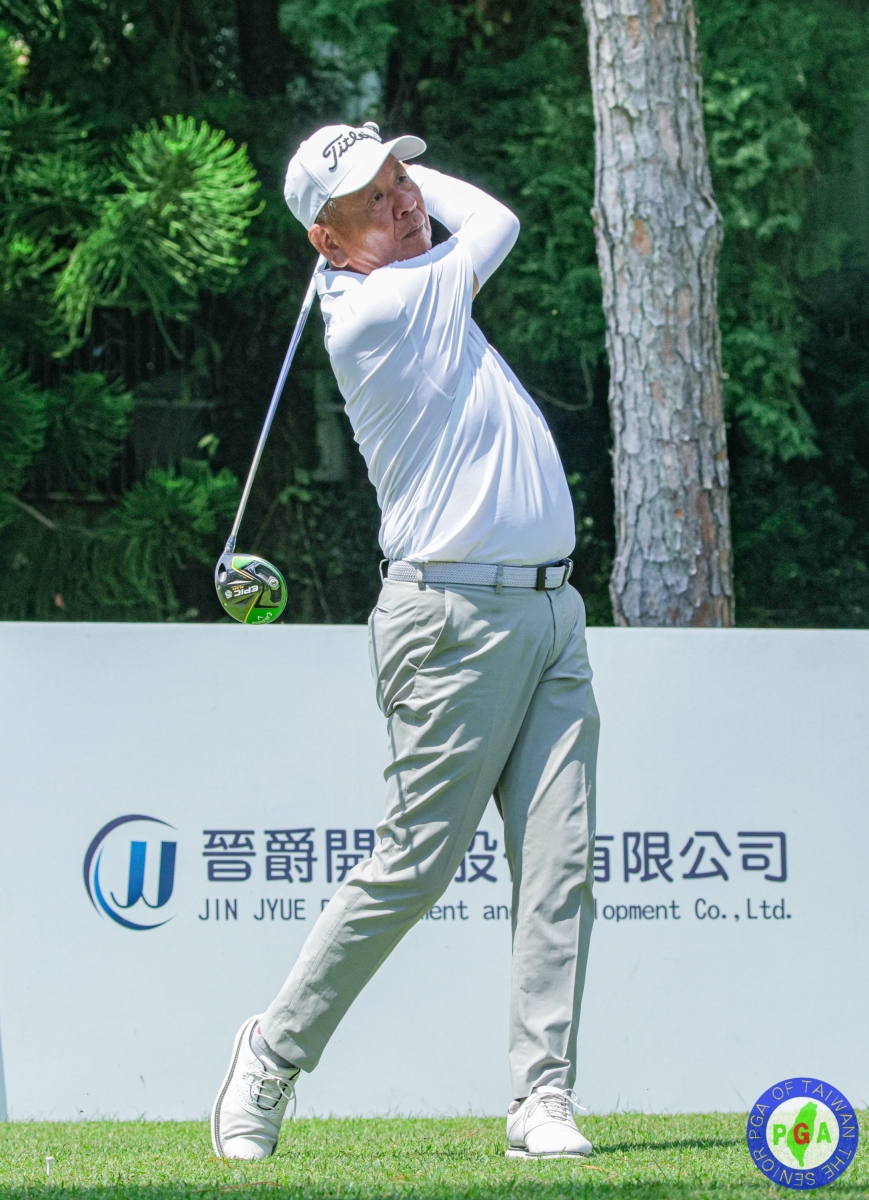 2025松柏嶺長春慈善賽第一回合 汪德昌68桿(-4)暫列第二(陳文欣攝影)