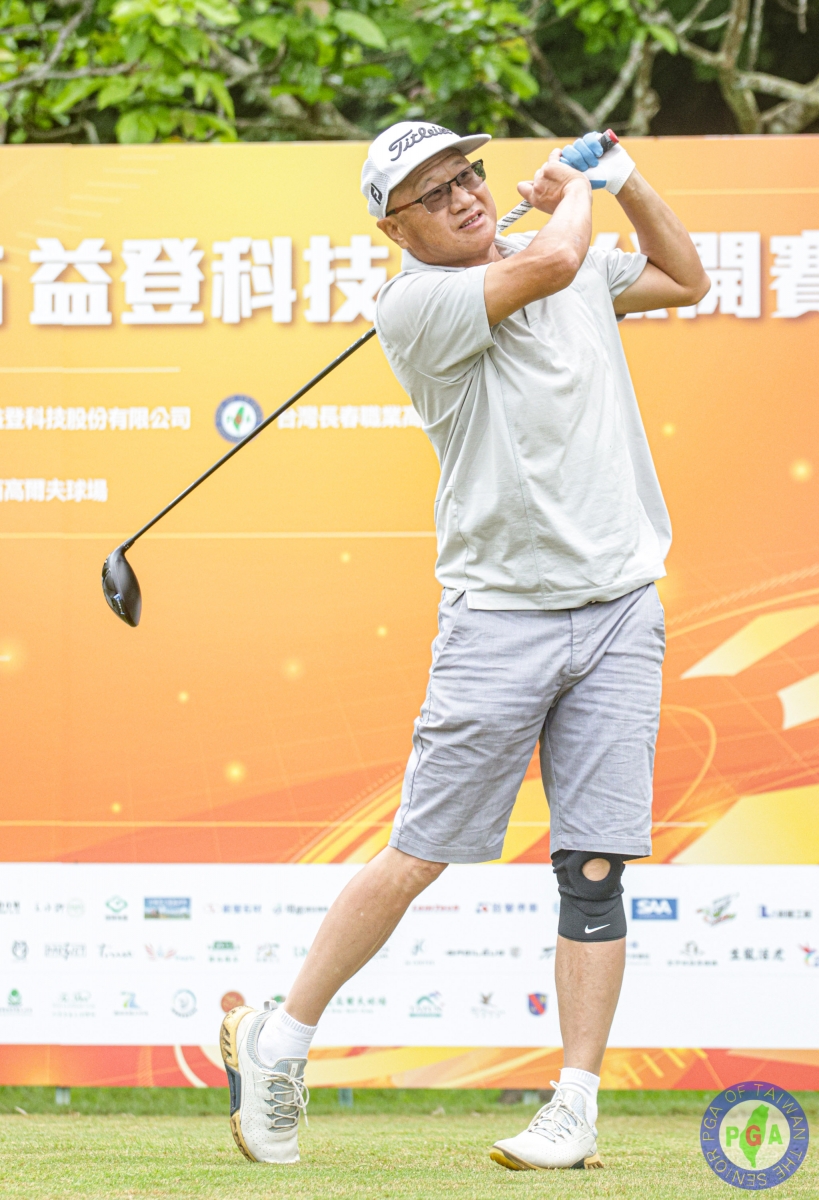  鍾建民 68桿(-4)暫並列第四(陳文欣攝影)