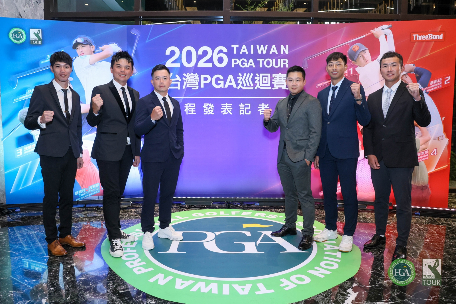 2026台灣PGA巡迴賽即將開打，台灣選手摩拳擦掌準備大顯身手(TPGA_林聖凱攝)