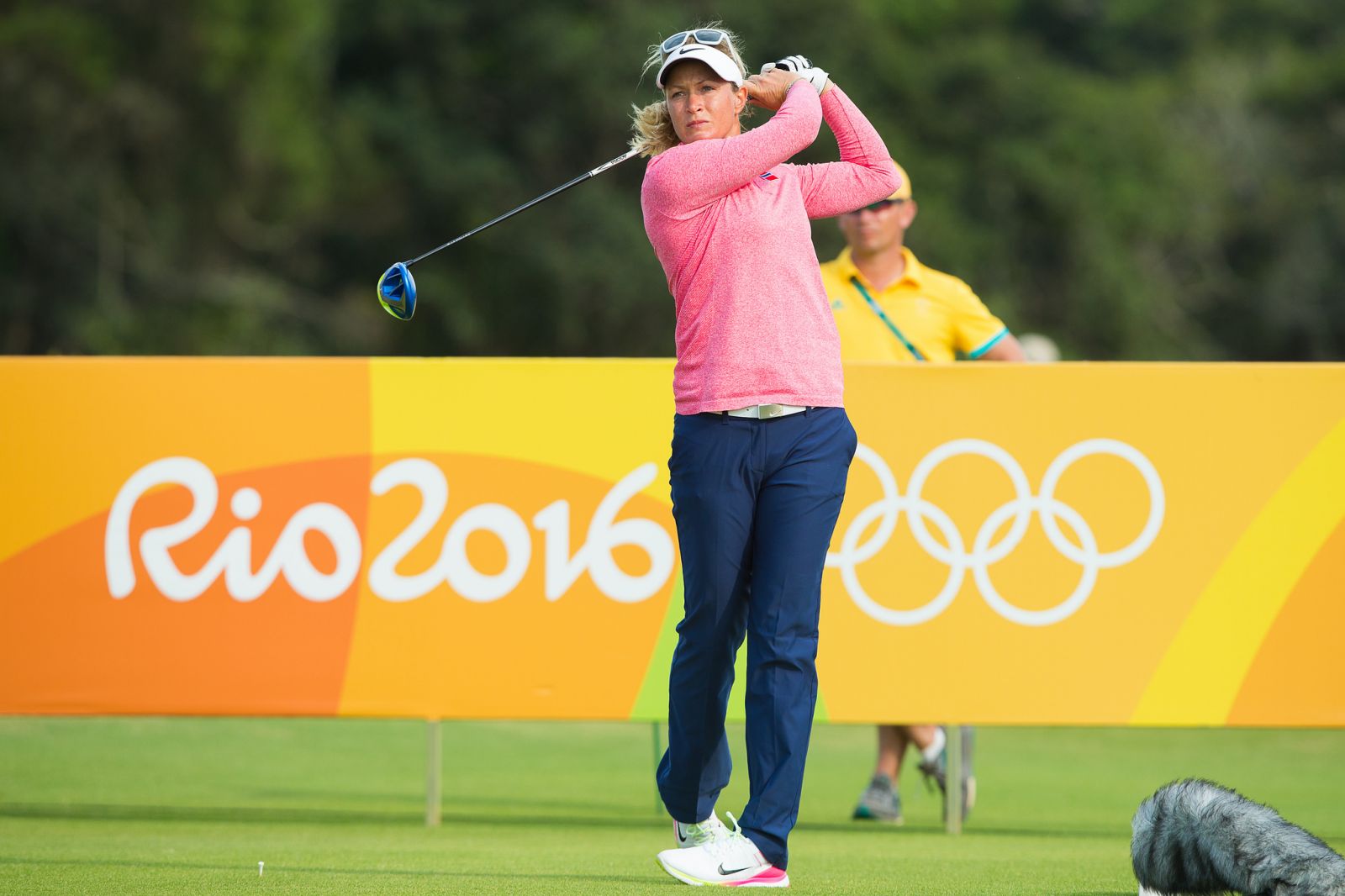挪威球員彼特森 (Suzann Pettersen)。