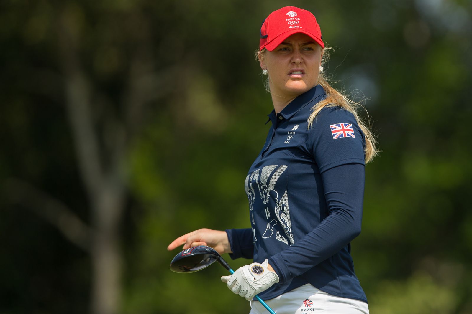 英格蘭球員霍爾(Charley Hull)今天繳出74桿，與領先者朴仁妃差距拉大至6桿。